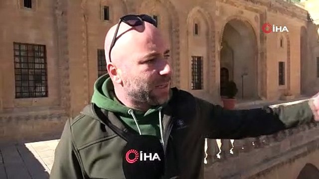 Kadim şehir Mardin’in tarihi taş yapıları mimarisiyle dikkat çekiyor