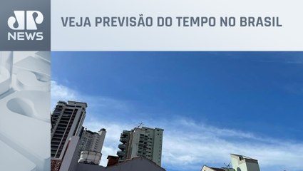 Calor de verão e tempo firme no aniversário da cidade de São Paulo