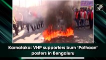 Karnataka: VHP supporters burn ‘Pathaan’ posters in Bengaluru