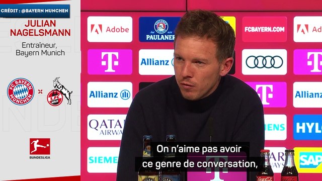 Nagelsmann sur le licenciement de l’entraîneur des gardiens : “Pas une décision contre Neuer”