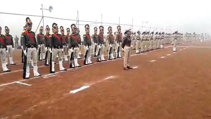 गणतंत्र दिवस से पूर्व लाल परेड मैदान पर की गई फुल फाइनल  रिहर्सल