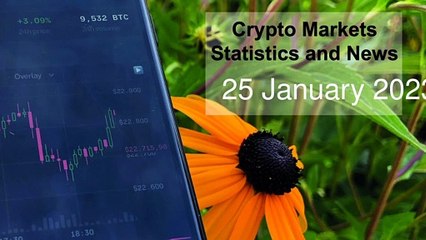 Today's Crypto markets: 25 January 2023