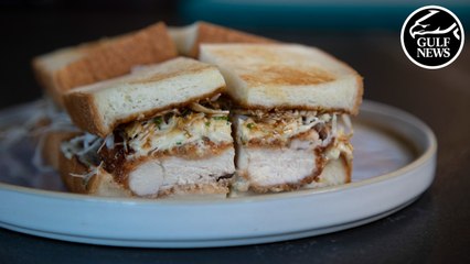Chicken katsu sando