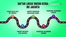 Catat! Ini Daftar Lokasi Vaksin Covid-19 Booster Kedua di Jakarta