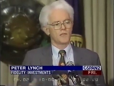Peter Lynch on volatility I love volatility