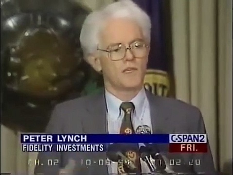 Peter Lynch on volatility  I love volatility