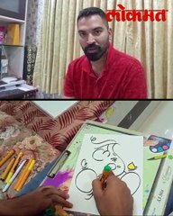 तुम्ही सांगाल त्या नावाचा गणपती साकारतो हा कलाकार
