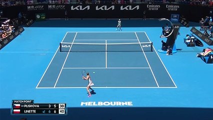 Linette's dream Australian Open run continues