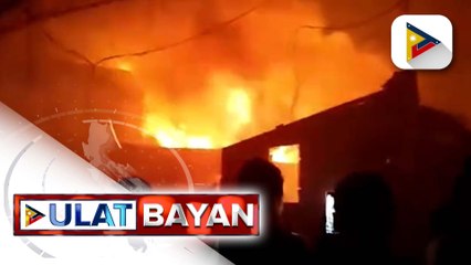 Ilang kabahayan sa Dos Villa Maria sa Sangandaan, Caloocan, nasunog