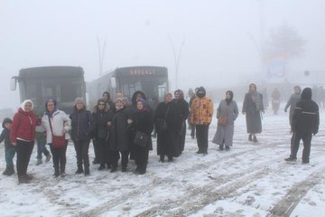 KARTEPE BEYAZA BÜRÜNDÜ