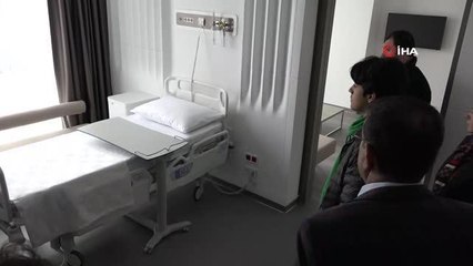 Otel ve AVM konforunda hastane açılması için gün sayıyor