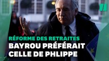 Réforme des retraites : Bayrou aurait préféré que Macron reprenne celle de Philippe