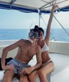 Valentino Rossi alle Maldive con Francesca Sofia Novello e Giulietta: ecco le vacanze da sogno