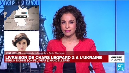 Feu vert de l'Allemagne à la livraison de chars Leopard à l'Ukraine