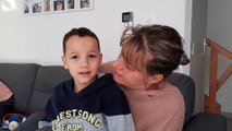 Victime d'un AVC, Nolann, 6 ans, évoque sa future opération avec sa mère Audrey