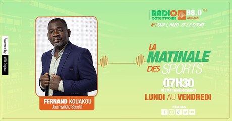La Matinale des sports du 25 Janvier 2023 par Fernand KOUAKOU