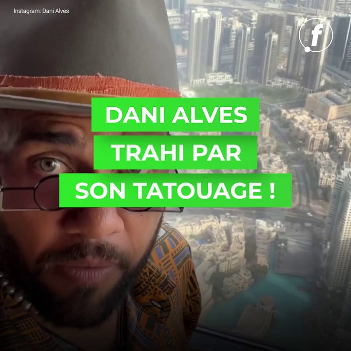 Dani Alves trahi par son tatouage