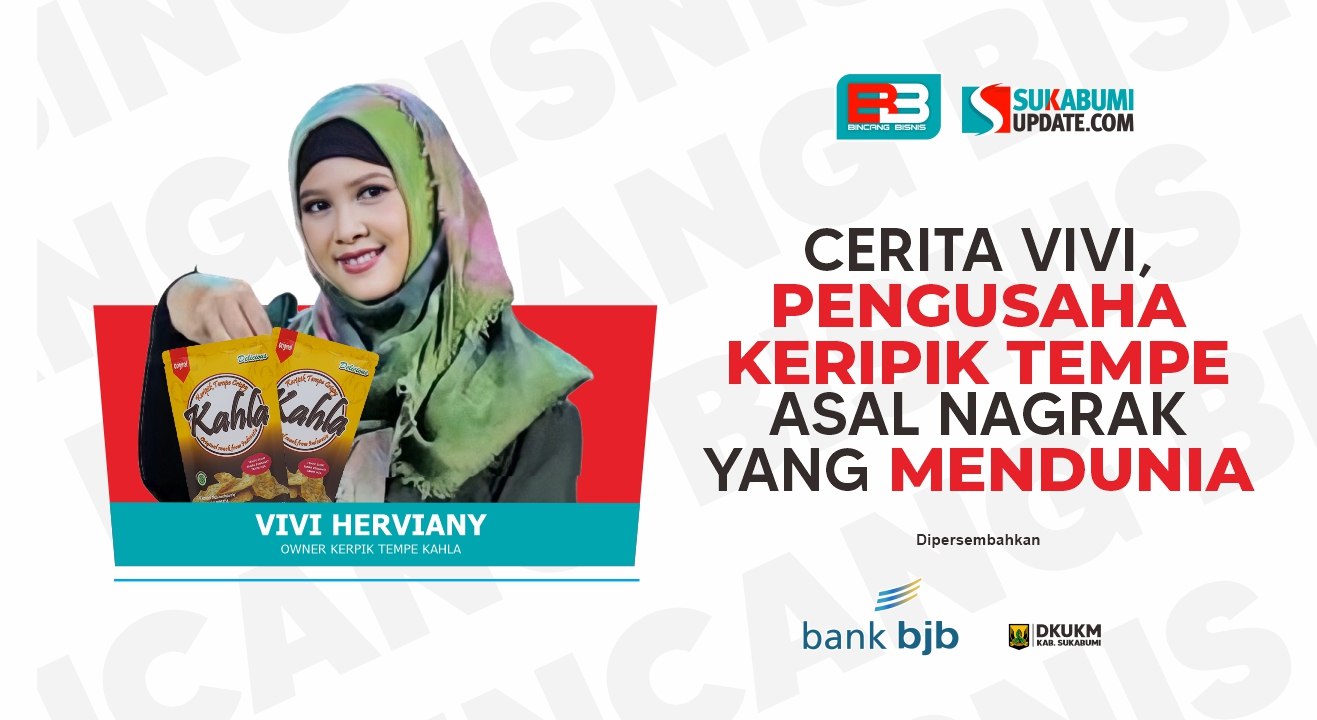 Ceirta Vivi, Pengusaha Keripik Tempe Asal Nagrak yang Mendunia