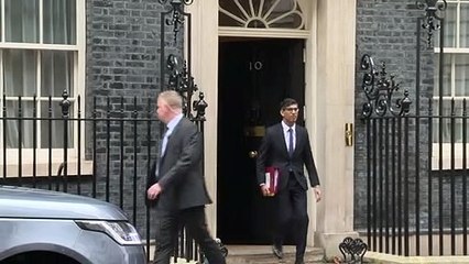 Sunak departs for PMQs as Zahawi tax fallout continues