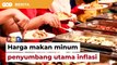 Harga makanan, minuman penyumbang utama kadar inflasi, kata Rafizi