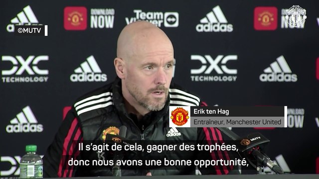 Erik ten Hag : Manchester United doit regagner des trophées