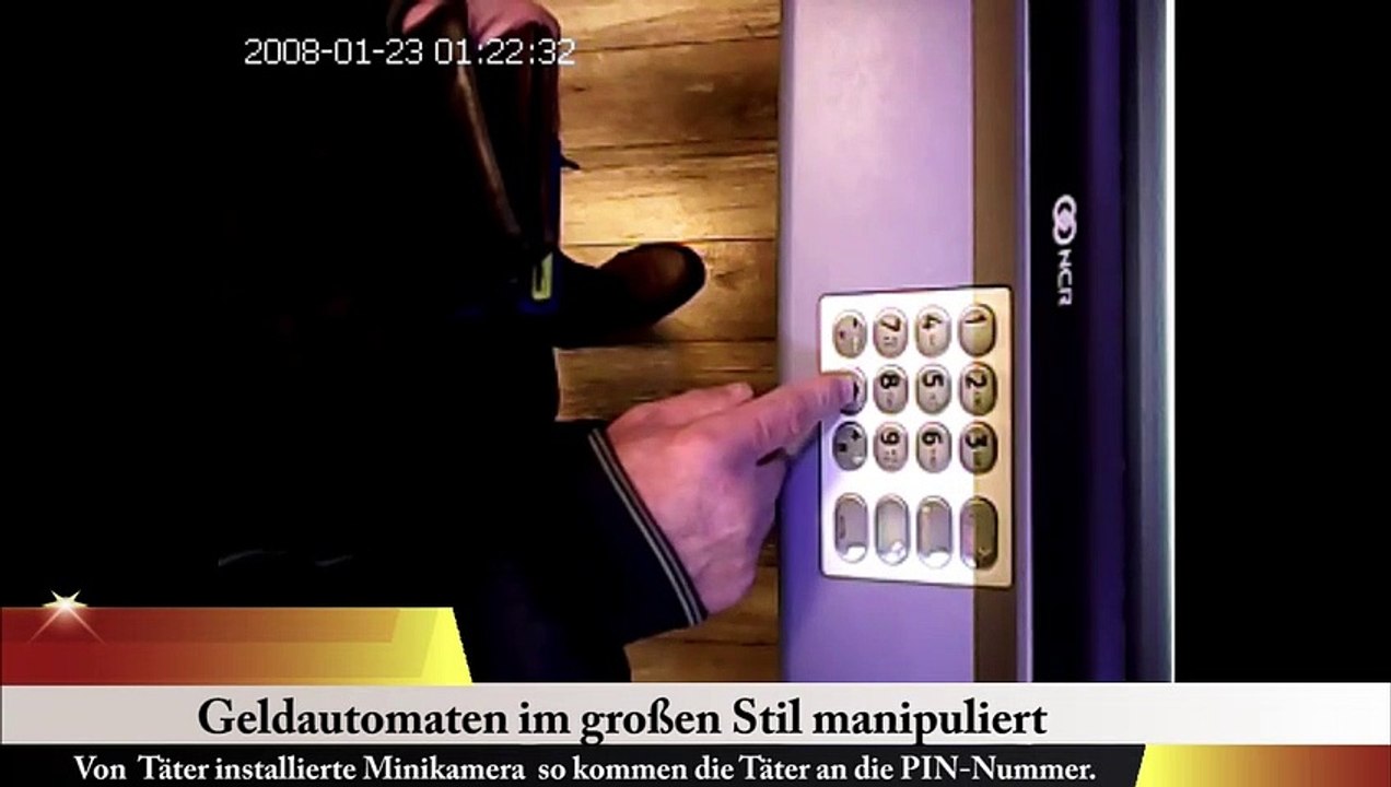 Geldautomaten im großen Stil manipuliert - Dt. Polizei und Staatsanwaltschaft gelingt empfindlicher Schlag gegen organisierte Kriminalität