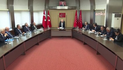 CHP’li büyükşehir belediye başkanları CHP Genel Başkanı Kemal Kılıçdaroğlu’nu ziyaret etti.