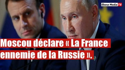 Livraisons d`armes à Kiev Moscou déclare « La France ennemie de la Russie ».