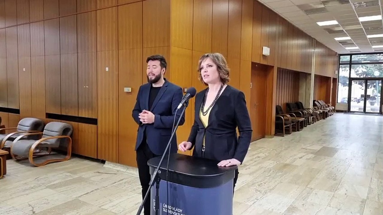 ZÁZNAM: Brífing podpredsedníčky Vlády SR V. Remišovej