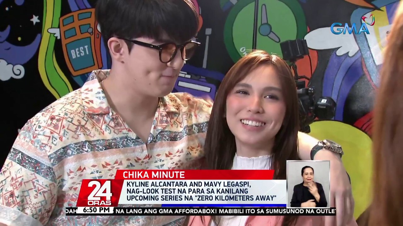 Kyline Alcantara and Mavy Legaspi, nag-look test na para sa kanilang upcoming series na "Zero Kilometers Away" | 24 Oras