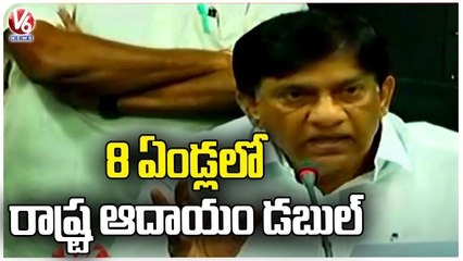 Ex MP Vinod Kumar About State Govt Income From Past 8 Years |  V6 News (3)
