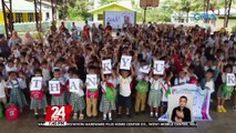 Mga estudyante sa mga liblib na eskwelahan sa Mindanao, nakatanggap ng regalo mula sa GMA Kapuso Foundation | 24 Oras