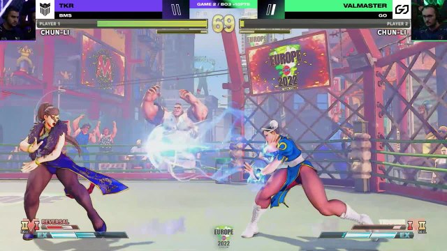 Street Fighter League Pro Europe 2022 : Playoffs, demi-finales - semaine 16 - Highlight match 1