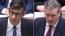 PMQs full exchange: Starmer and Sunak clash over Zahawi and violence against women