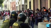 Choques entre policías y manifestantes a pesar de llamado a tregua de presidenta de Perú