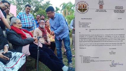 বিশ্বভারতীর উপাচার্যর 'রাবীন্দ্রিক' খোঁচা অমর্ত্য সেনকে |OneIndia bengali