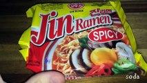 Trying Jin Ramen Spicy Korean Noodles