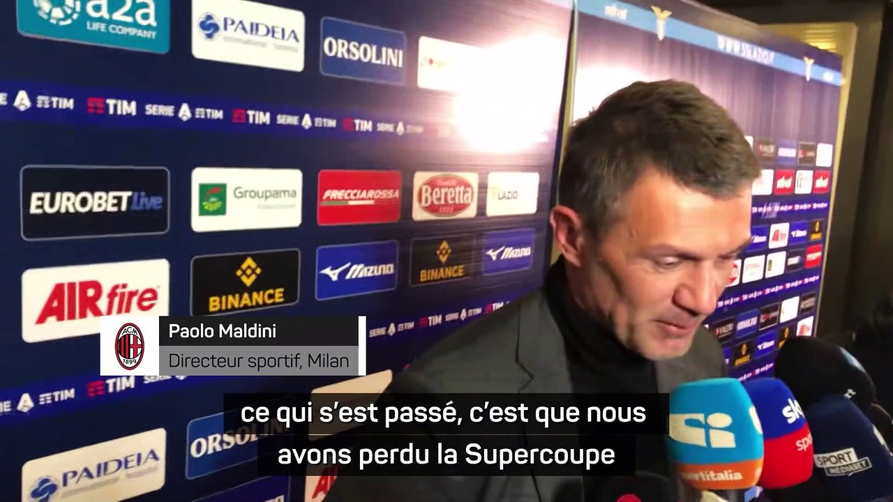 Maldini : “Ne vous attendez pas à des signatures comme les clubs anglais ou certains clubs italiens”