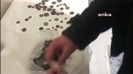 İstanbul'da tarihi eser operasyonu: 3 bin 90 sikke ele geçirildi