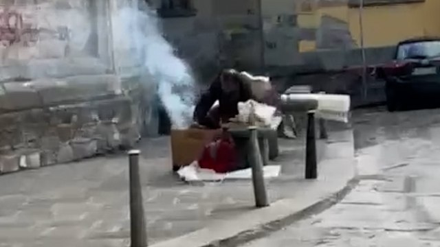 Firenze. Barbecue in piazza Brunelleschi a pochi metri dal Duomo