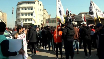 احتجاجات في العراق بسبب انخفاض سعر الدينار أمام الدولار