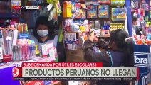 Venta de útiles de fabricación nacional aumenta ante la escasez de productos importados