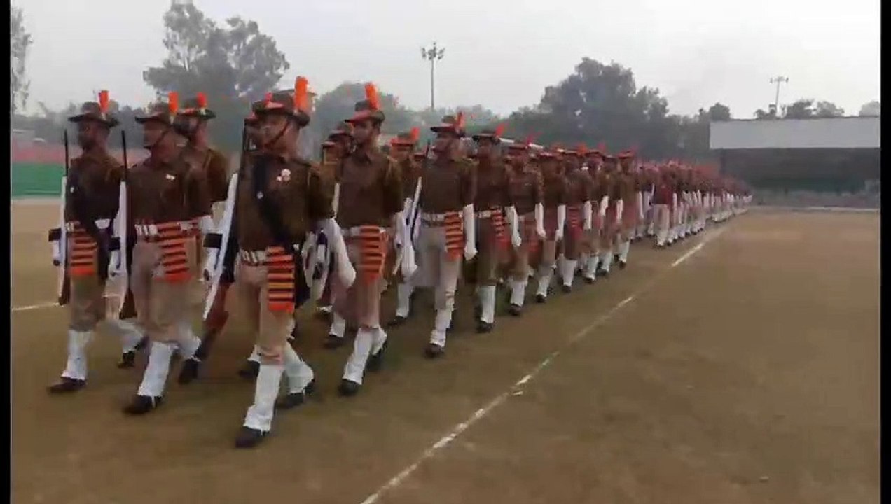 गणतंत्र दिवस समारोह का फुल ड्रेस रिहर्सल
