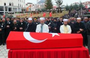 Şehit Sözleşmeli Ulaştırma Er Ali Arslan için cenaze töreni düzenlendi (2)