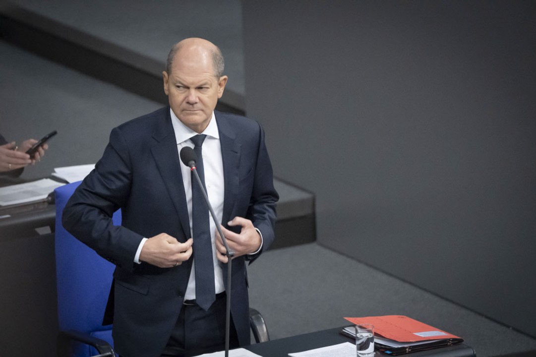 "Es ist Krieg in Europa": Olaf Scholz verteidigt Lieferung von Panzern an die Ukraine