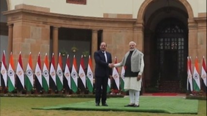 La India y Egipto acuerdan una alianza estratégica con foco en el terrorismo