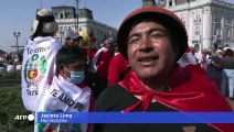 Violentas protestas dejan heridos en Lima