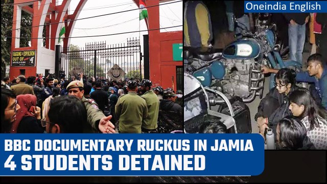 BBC Documentary Row: Jamia students detained after JNU row, security beefed up | Oneindia News