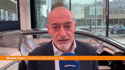 Crisci "Concept Recharge anticipa strategia futura di Volvo"