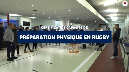 Certificat de capacité de préparation physique en rugby